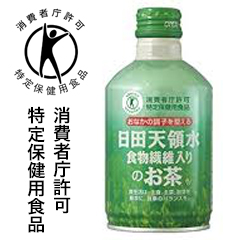 日田天領水　食物繊維入りのお茶　300g（24本入）;商品写真